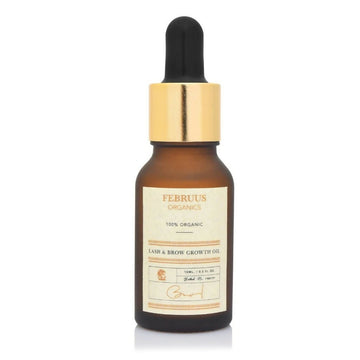 Februus Organics Lash & Brow Growth Oil - Distacart