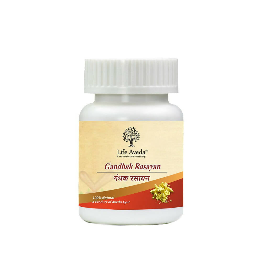 Life Aveda Gandhak Rasayan Tablets - Distacart