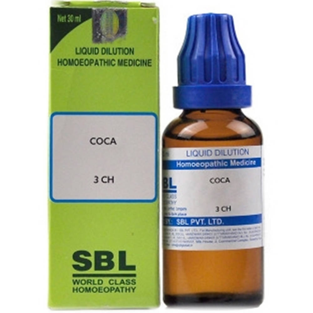 SBL Homeopathy Coca Dilution 3 CH