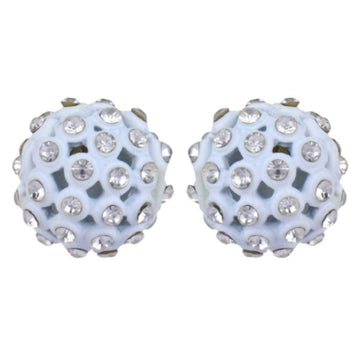Trendoo Jewelry Gold Plated Stylish Fancyr White Studs