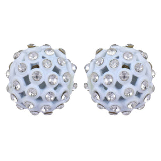 Trendoo Jewelry Gold Plated Stylish Fancyr White Studs