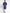 Jompers Men Royal-Blue & White Solid Kurta with Churidar - Distacart