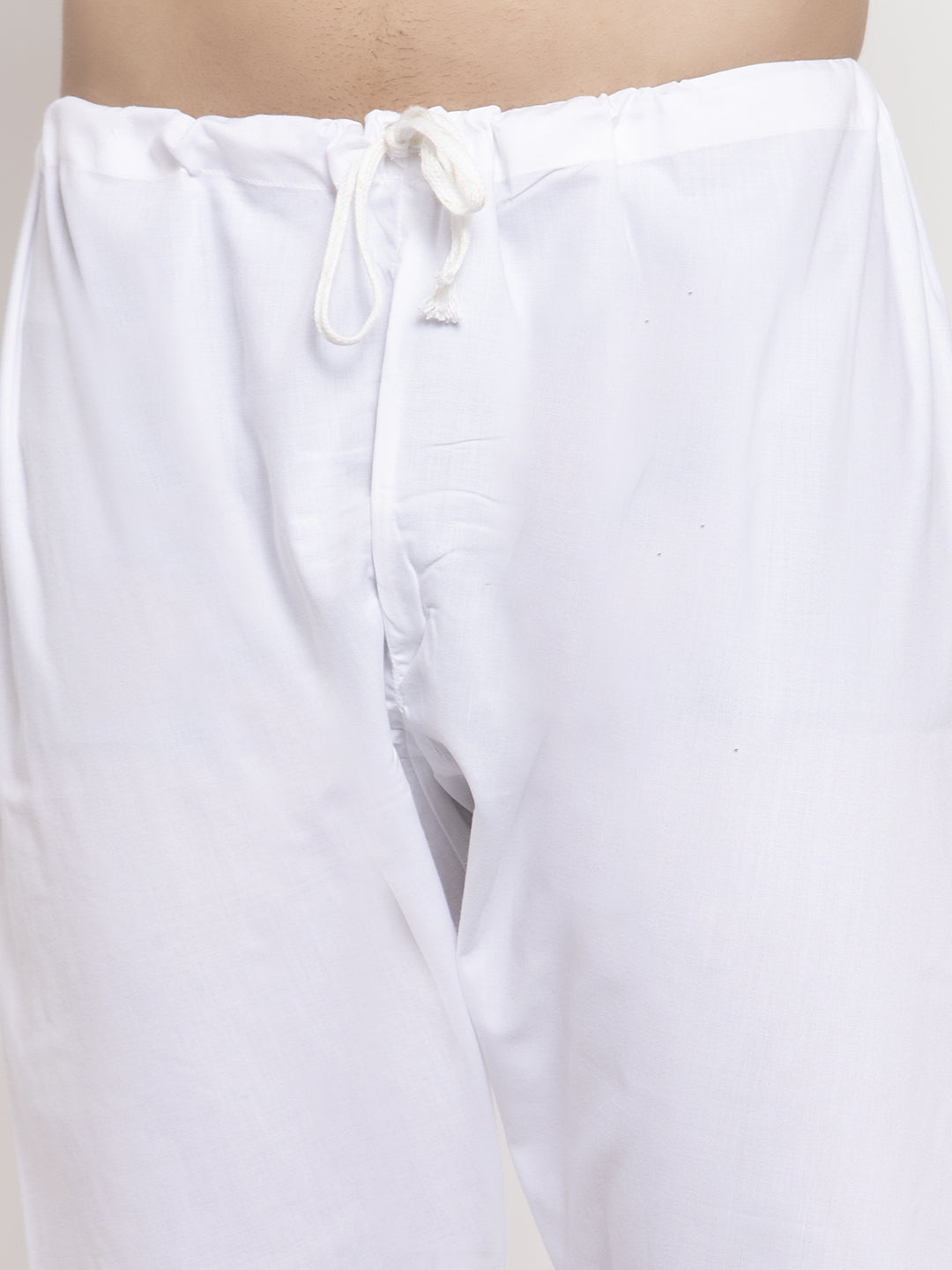 Jompers Men Olive Green Embroidered Kurta with Pyjamas - Distacart