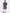 Jompers Men Navy Blue & White Printed Kurta with Pyjamas - Distacart