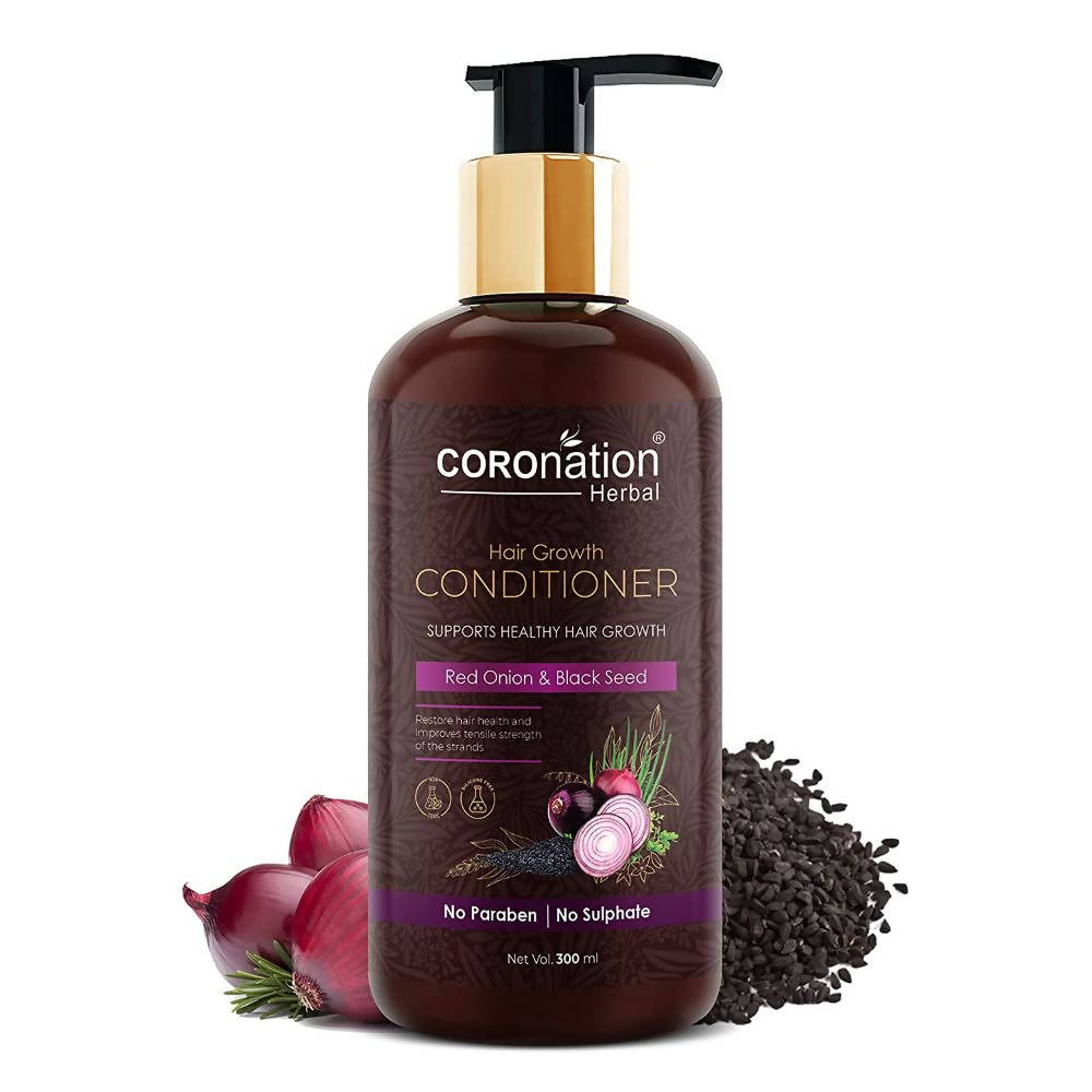 Coronation Herbal Red Onion & Black Seed Hair Conditioner - Distacart