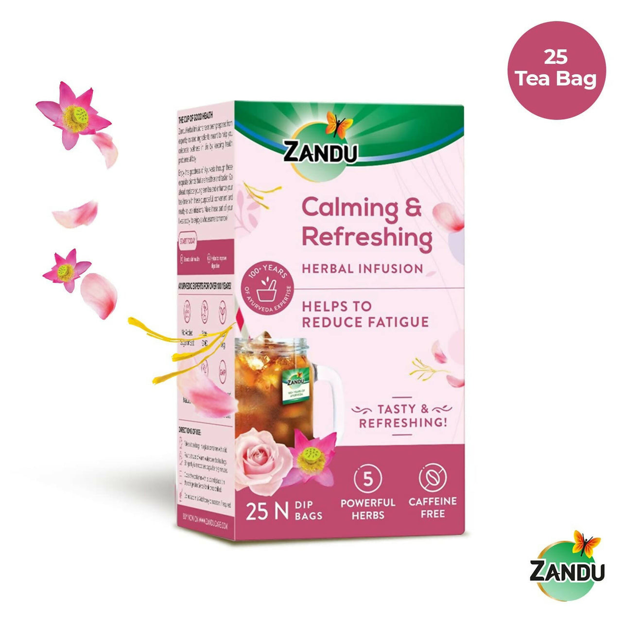 Zandu Calming & Refreshing Herbal Infusion - Distacart