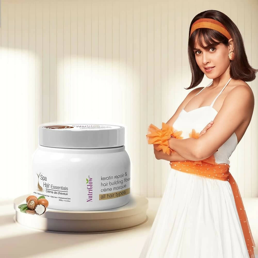 NutriGlow Hair Spa Cream with Keratin Repair Formula - Distacart