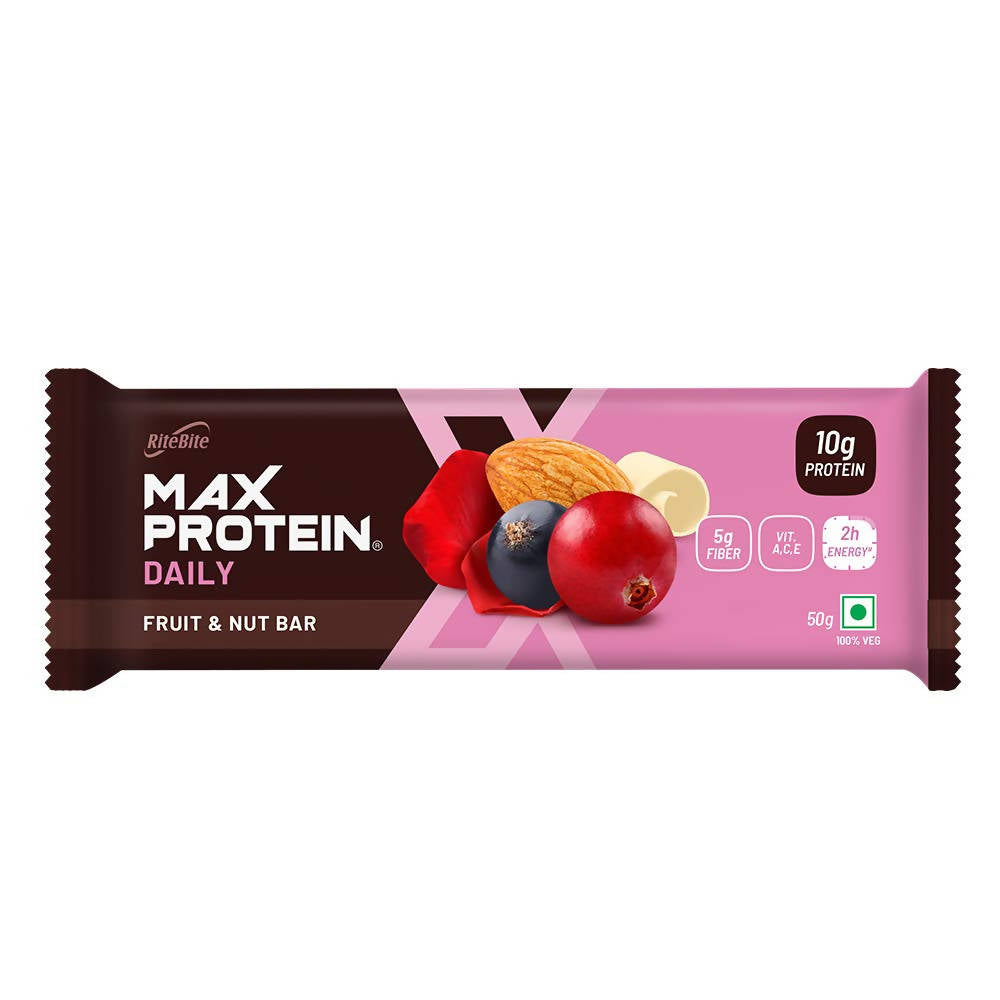 RiteBite Max Protein Daily Fruit & Nut Bar - Distacart