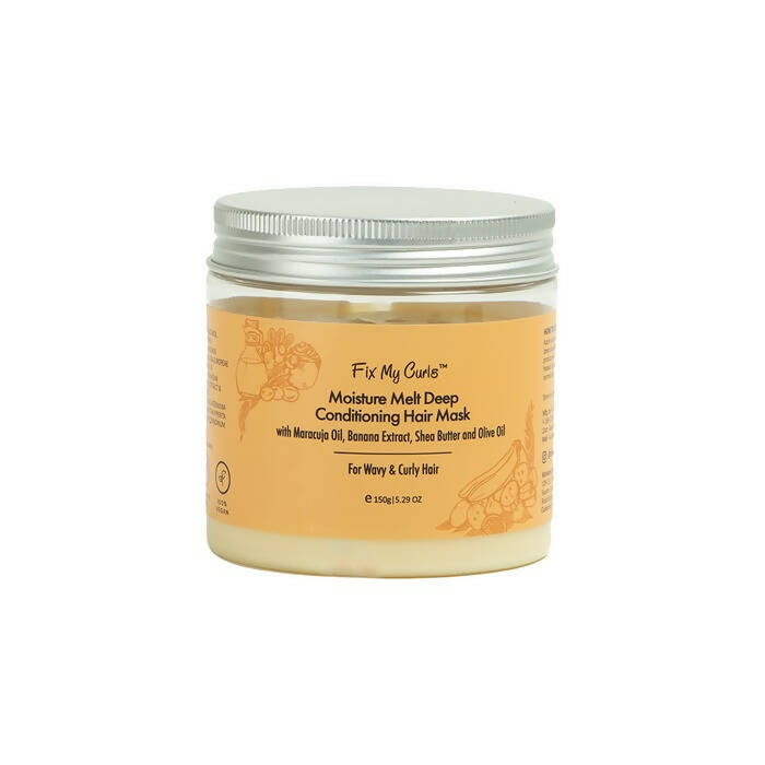 Fix My Curls Moisture Melt Deep Conditioning Hair Mask - Distacart