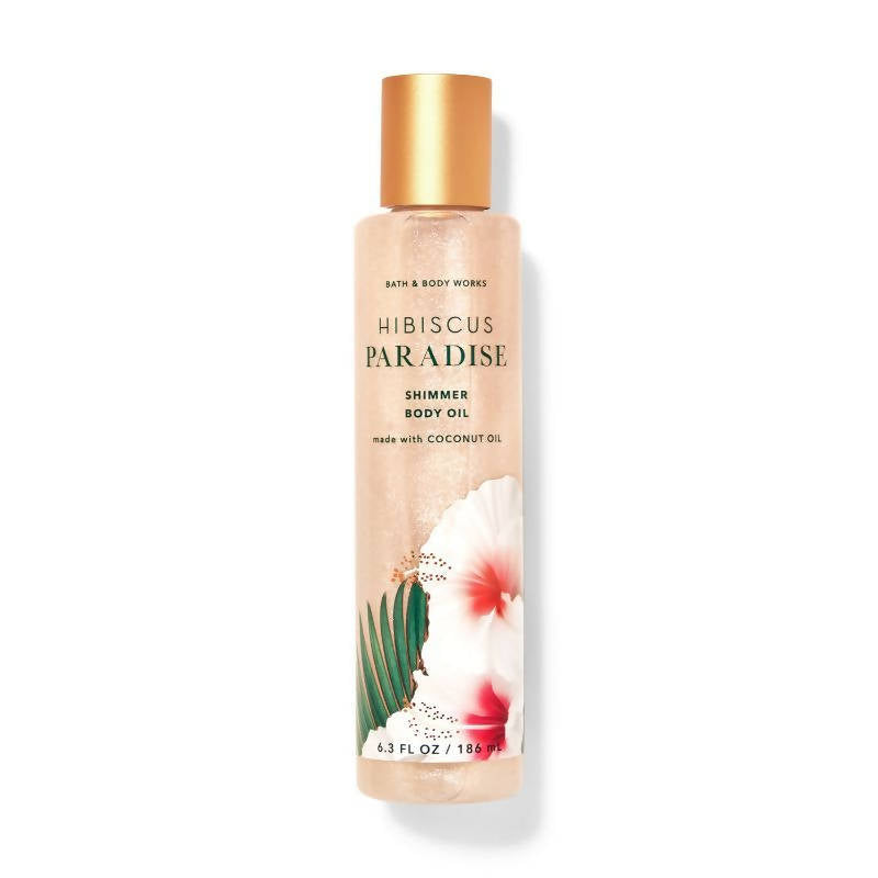Bath & Body Works Hibiscus Paradise Shimmer Body Oil