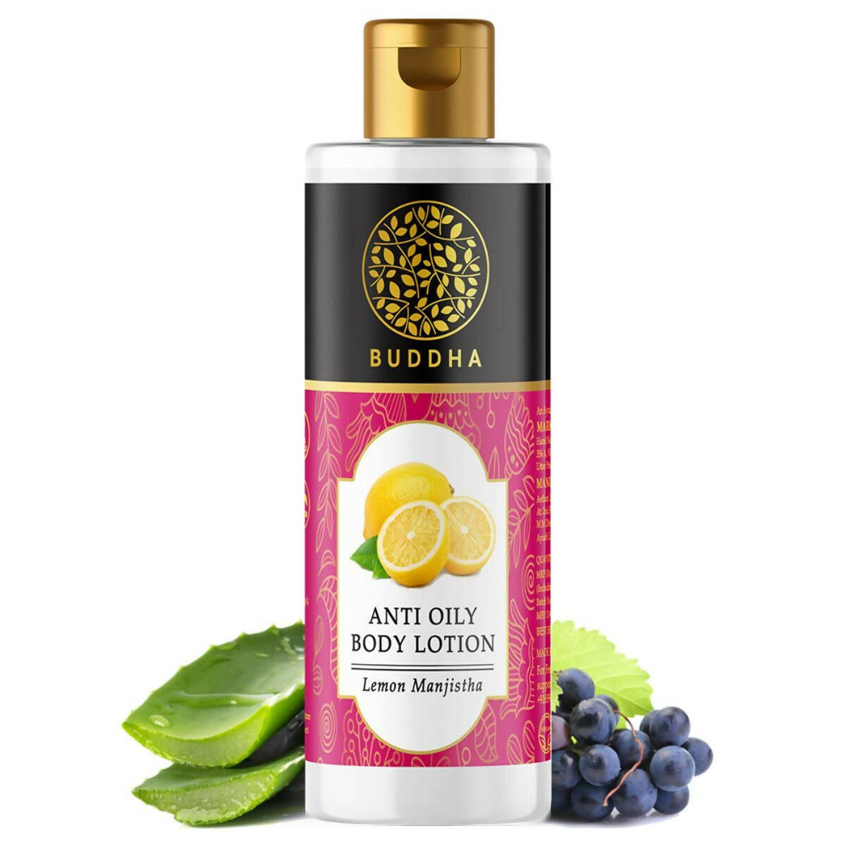 Buddha Natural Anti Oily Body Lotion - Helps To Balance The Skin's Natural Oil Levels - Distacart