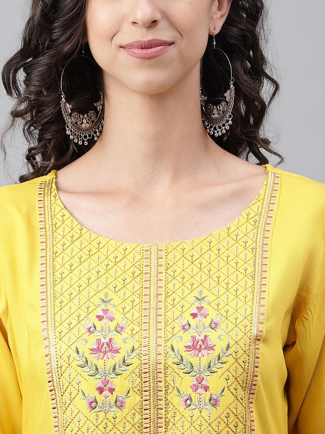 Janasya Women's Mustard Poly Rayon Solid Casual Straight Kurta - Distacart