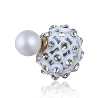 Thumbnail for Trendoo Jewelry Gold Plated Stylish Fancyr White Studs