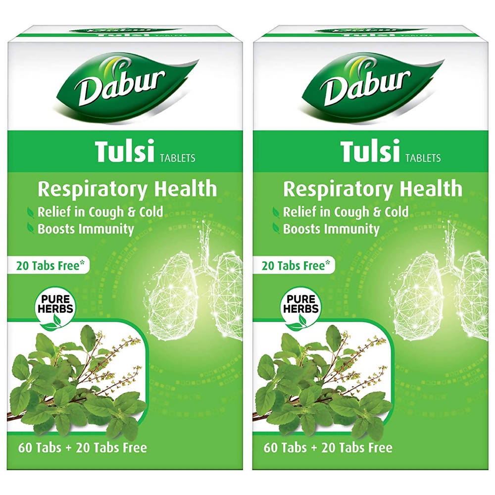 Dabur Tulsi Tablets Respiratory Health benfits