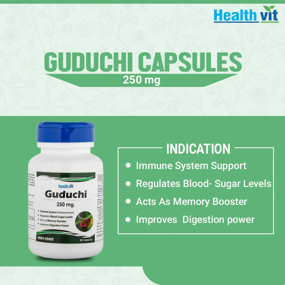Healthvit Guduchi Capsules - Distacart