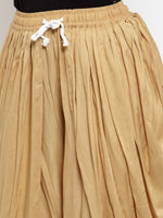 Thumbnail for Jompers Women Beige Solid Dhoti - Distacart