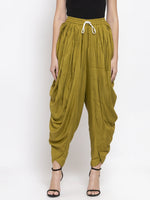 Thumbnail for Jompers Women Green Solid Dhoti - Distacart