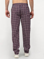 Thumbnail for Jainish Men's Multicolor Cotton Checked Track Pants ( JOG 019Multi ) - Distacart