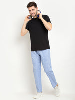 Thumbnail for Jainish Men's Blue Linen Cotton Track Pants ( JOG 021Blue ) - Distacart
