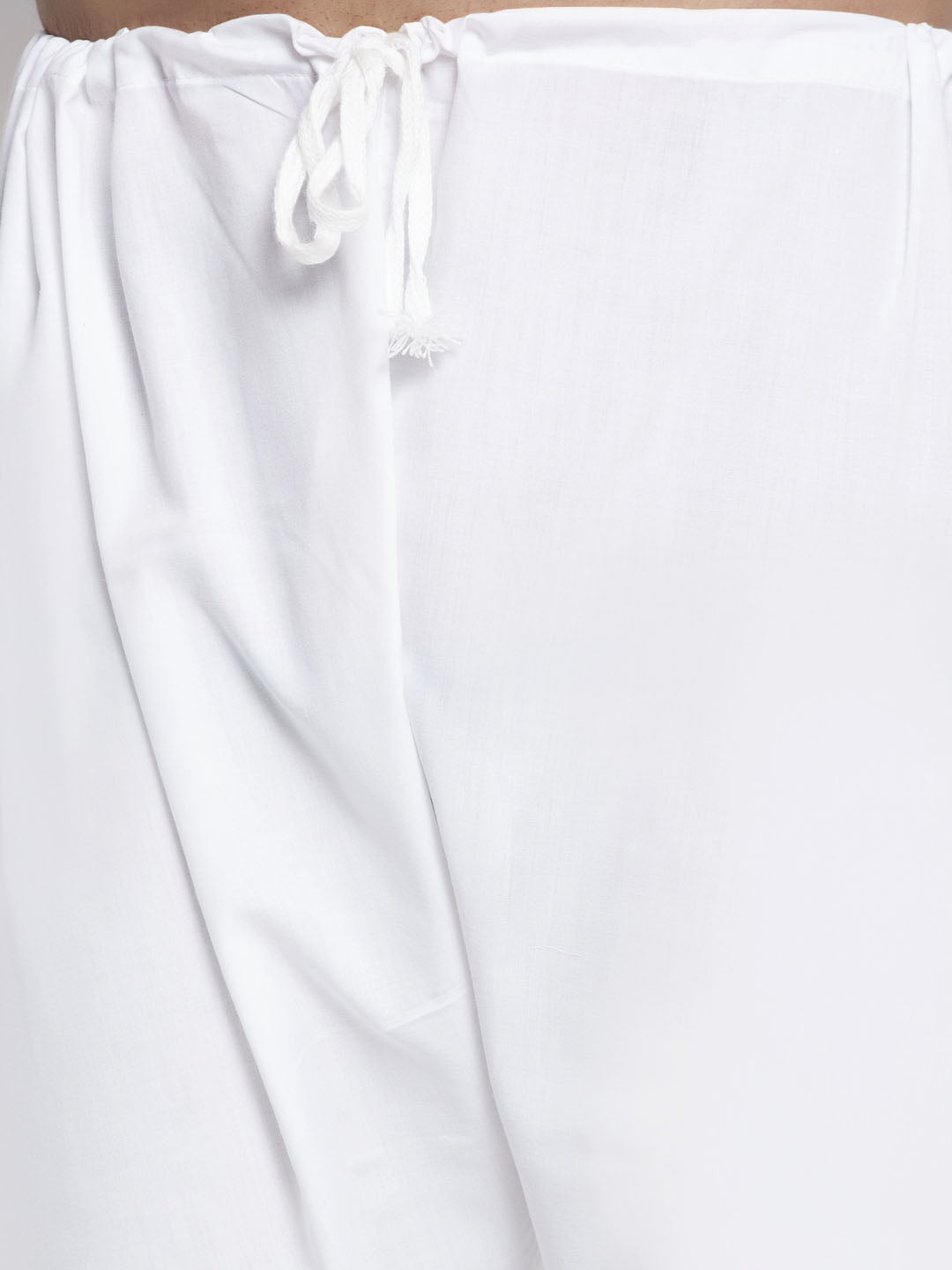 Jompers Men Sky Blue & White Woven Design Kurta with Pyjamas - Distacart