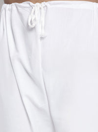 Thumbnail for Jompers Men Sky Blue & White Woven Design Kurta with Pyjamas - Distacart