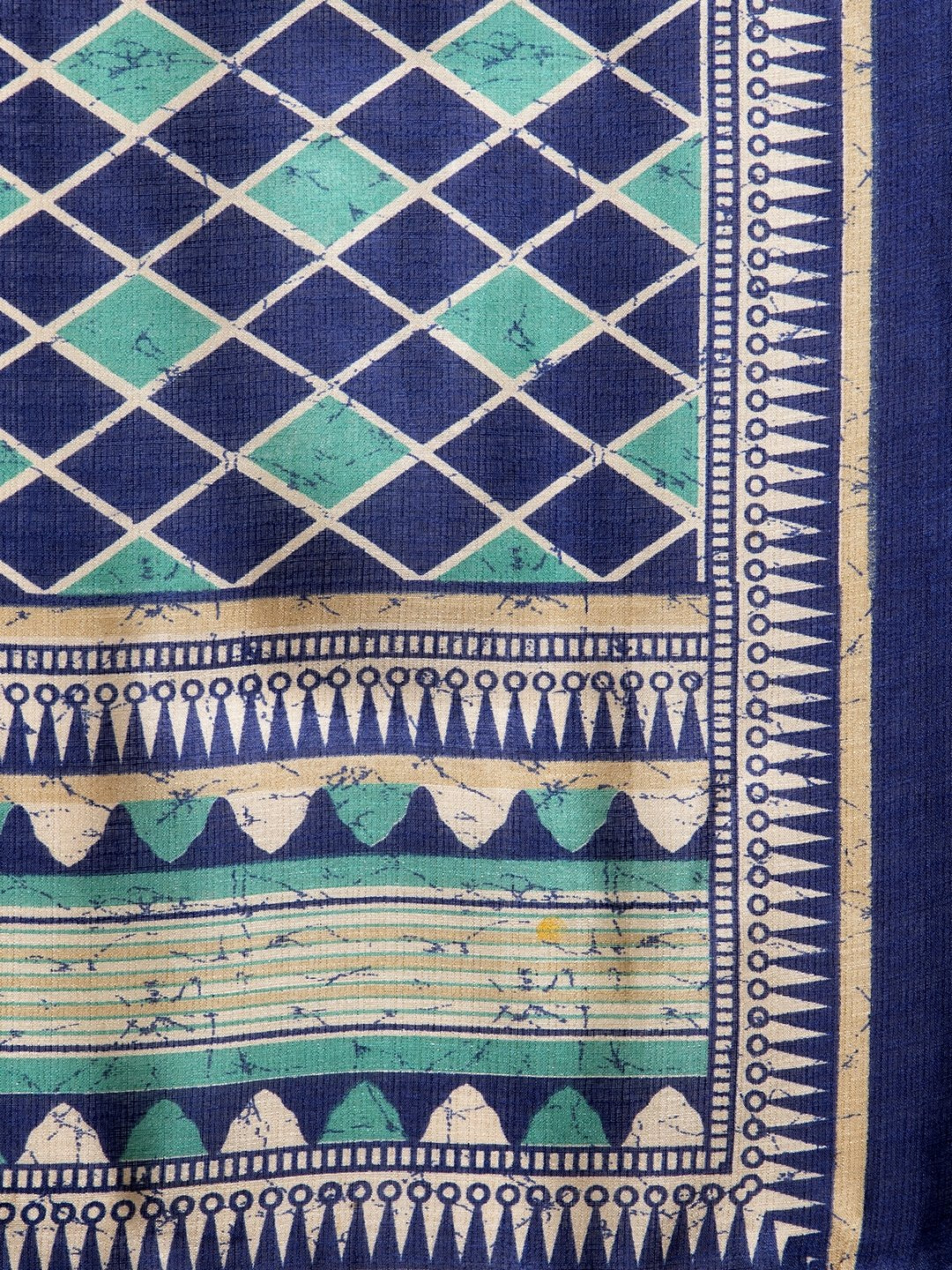Jompers Women Royal-Blue Solid Kurta with Palazzos & Art-Silk Printed Dupatta - Distacart