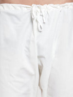 Thumbnail for Jompers Men Sky-Blue & Golden Self Design Kurta with Churidar - Distacart