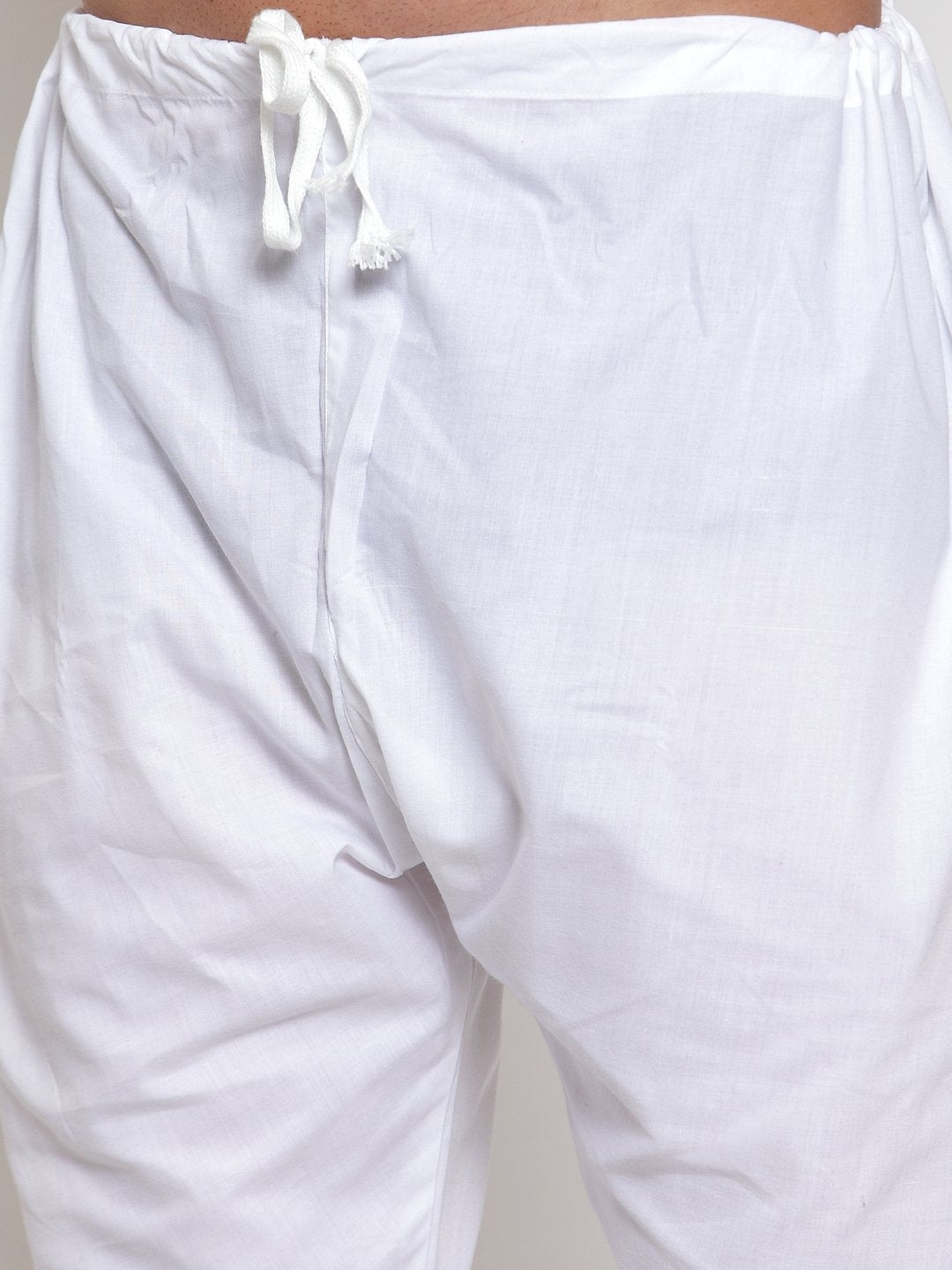Jompers Men Grey Printed Kurta with White Churidar - Distacart