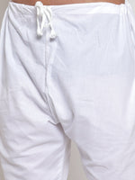 Thumbnail for Jompers Men Red Printed Kurta with White Churidar - Distacart