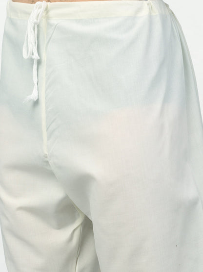 Jompers Men's Lemon Printed Cotton Kurta Payjama Sets
