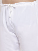 Thumbnail for Jompers Men Turquoise Blue Embroidered Kurta with Pyjamas - Distacart