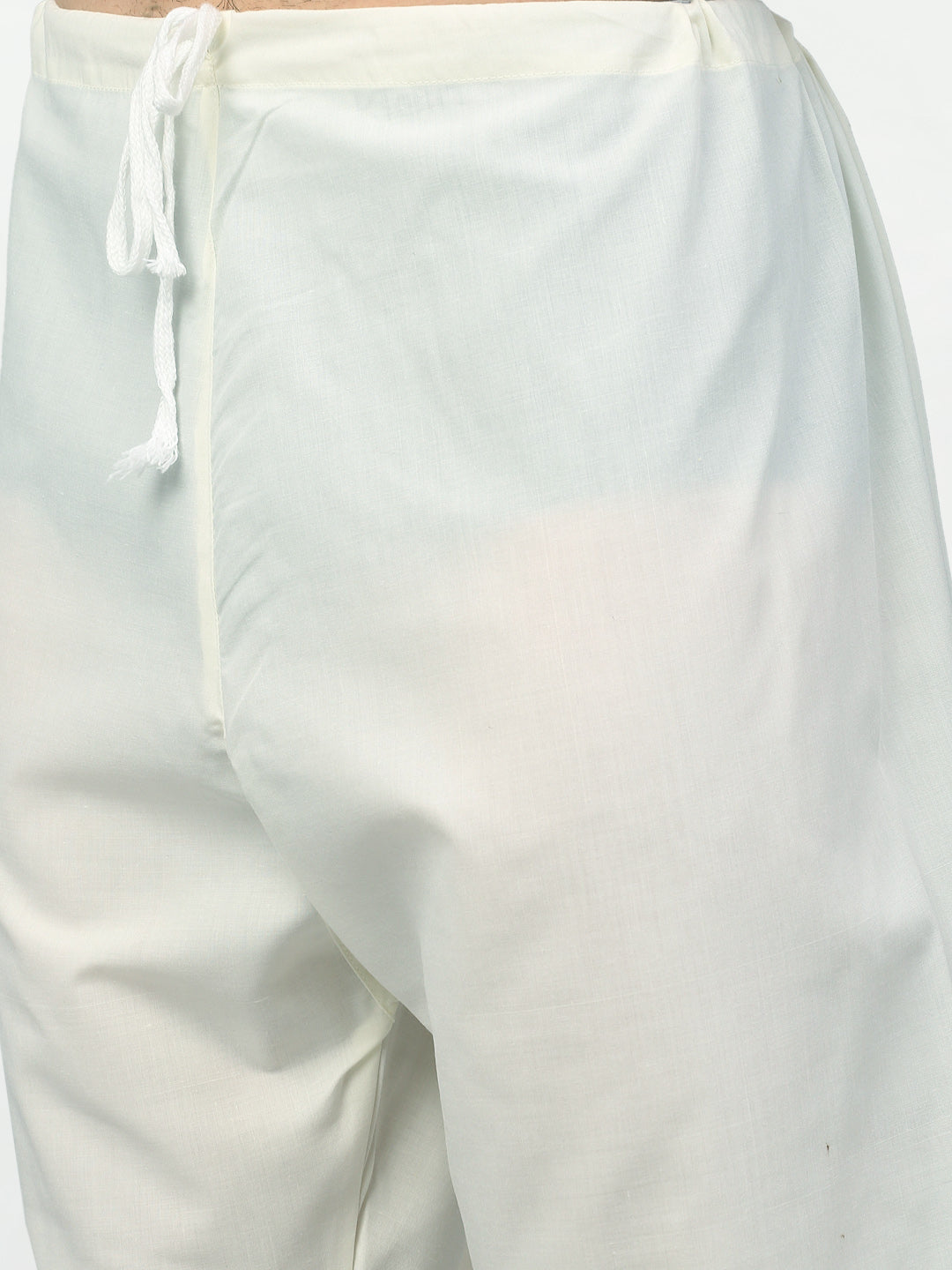 Jompers Men Yellow Chikankari Kurta with Churidar - Distacart