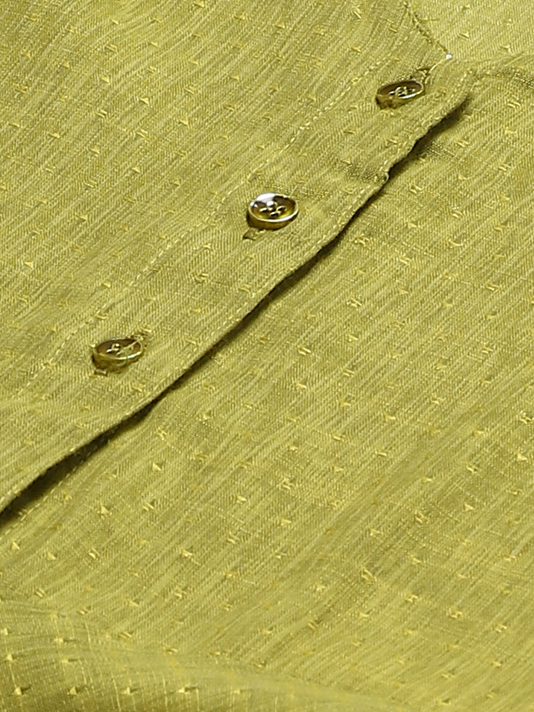 Jompers Women Green & Beige Self Design Kurta with Trousers & Dupatta - Distacart