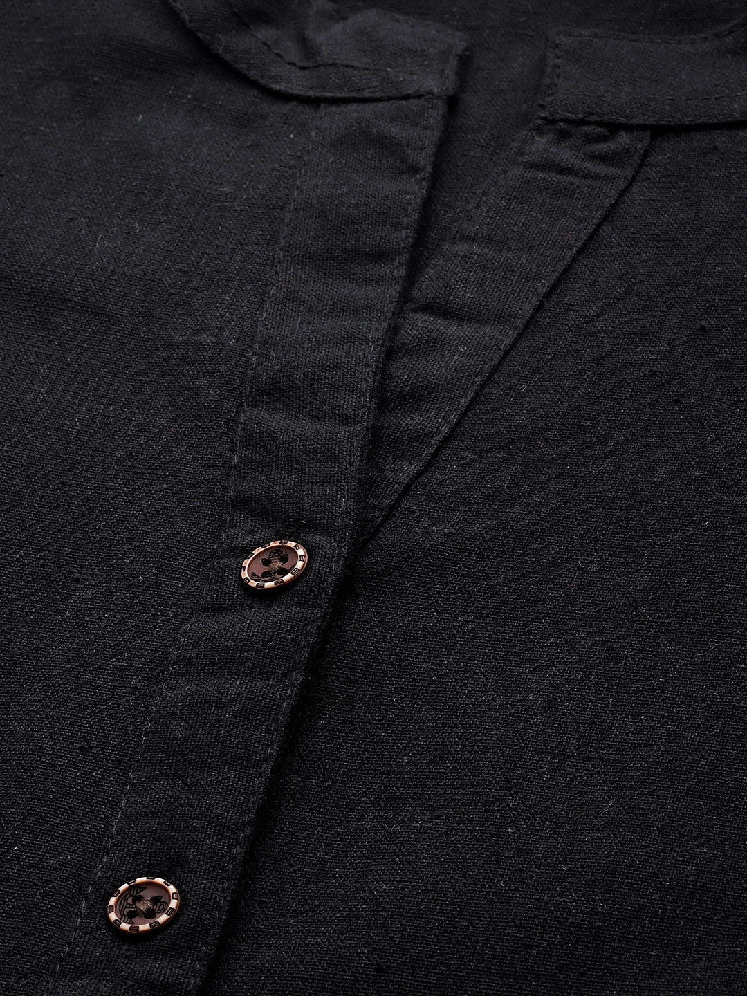 Jompers Women Black & Grey Solid Kurta with Trousers & Dupatta - Distacart