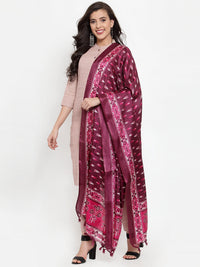 Thumbnail for Jompers Women Pink Solid Kurta with Trousers & Dupatta - Distacart