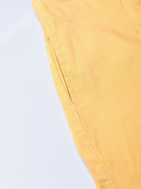 Thumbnail for Jompers Women Beige Smart Slim Fit Solid Regular Trousers - Distacart