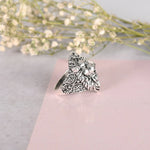 Thumbnail for NVR Men Silver-Plated Lion Face Finger Ring - Distacart