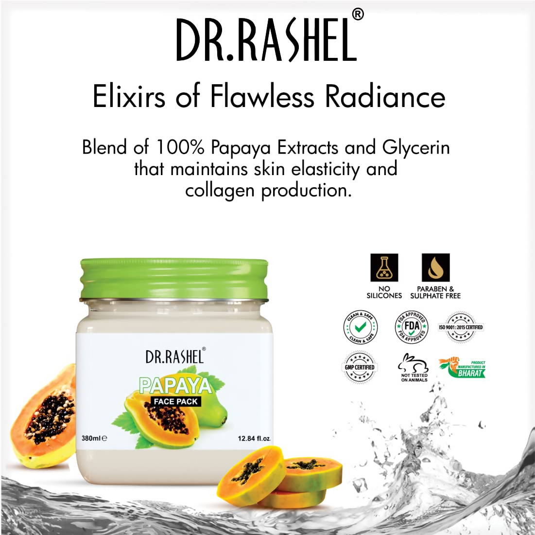 Dr.Rashel Papaya Face Pack - Distacart