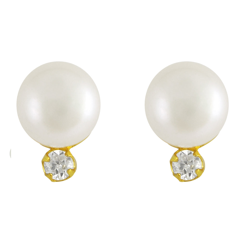 J Pearls Twinkle Pearl Earrings - Real Pearl Jewelry - Distacart