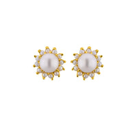 Thumbnail for J Pearls Speculate Studs - Real Pearl Jewelry - Distacart