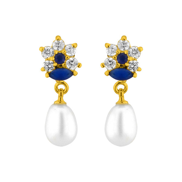 J Pearls Star Pearl Earrings - Real Pearl Jewelry - Distacart