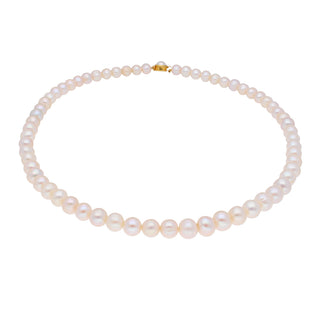 J Pearls Round Pearl Necklace - Real Pearl Jewelry - Distacart