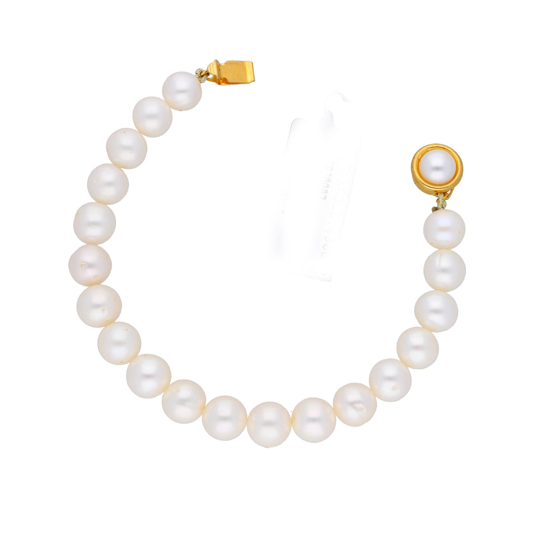 J Pearls Lucky Pearl Bracelet - Real Pearl Jewelry - Distacart