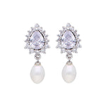 Thumbnail for J Pearls Classic Pearl Earrings - Real Pearl Jewelry - Distacart