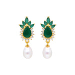 Thumbnail for J Pearls Dome Pearl Earrings - Real Pearl Jewelry - Distacart