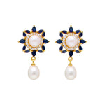 Thumbnail for J Pearls Graceful Pearl Earrings - Real Pearl Jewelry - Distacart