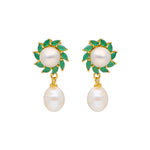 Thumbnail for J Pearls Richa Pearl Earrings - Real Pearl Jewelry - Distacart