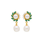 Thumbnail for J Pearls Ruhi Pearl Earrings - Real Pearl Jewelry - Distacart