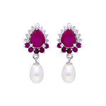 Thumbnail for J Pearls Dora Pearl Earrings - Real Pearl Jewelry - Distacart