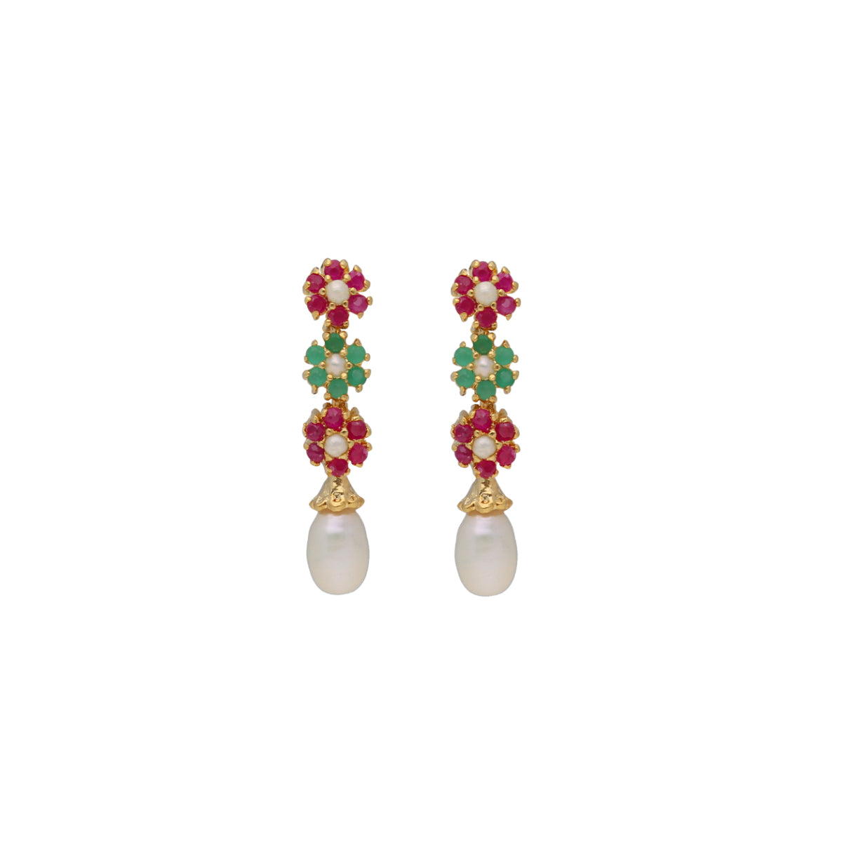 J Pearls Cherry Pearl Necklace - Real Pearl Jewelry - Distacart